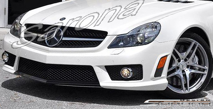 Custom Mercedes SL  Convertible Front Bumper (2009 - 2012) - $790.00 (Part #MB-046-FB)
